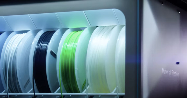 Ultimaker S5 product image info material choice